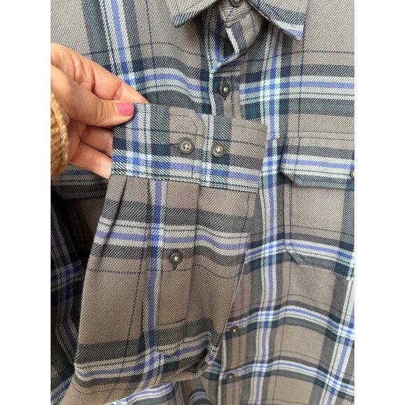 Men’s Toad & Co Flannel Shirt Plaid XL - Picture 6 of 12